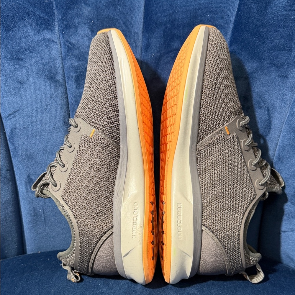 Kuru Women’s Atom Waterproof Sneaker Smoke Gray/Apricot Size 8 Slip On Amazing! - Picture 4 of 6